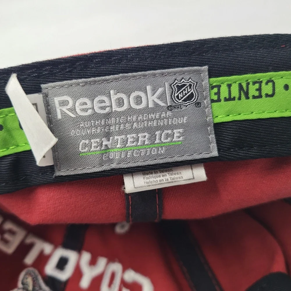 Arizona Coyotes Hat Strapback Reebok Red‎ White NHL Hockey Logo Center Ice Men